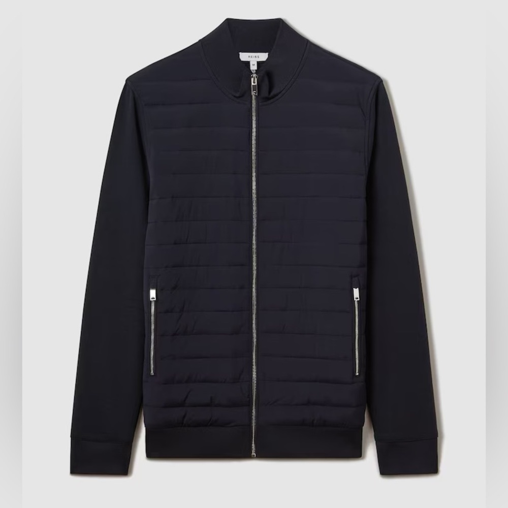 Reiss Black Lightweight Jacket